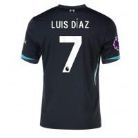 Maglia Calcio Liverpool Luis Diaz #7 Seconda Divisa 2024-25 Manica Corta